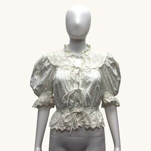 Sea New York Georgina - Eyelet Top - XS